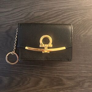 Black Ferragamo wallet